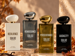 Best niche perfumes for fall: Resilience and Perseverance by Solos Perfumes with warm amber and vanilla notes
